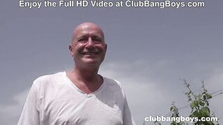 Bald Gay Perv Stokes my Cock! Ricky Ros & Walter Klein for Club