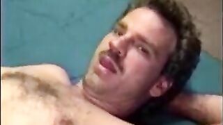 Ex convict is buffing the knob