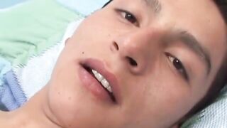 Latin Twink Kevin Jerking Off