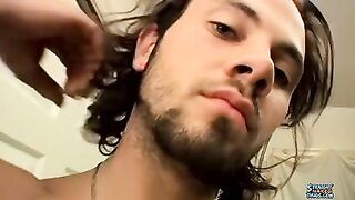 Straight Bam Strokes His Cock And Fucking A Fleshlight