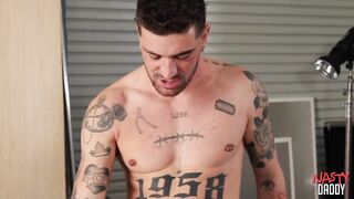 Daddy Tattooed Chris Damned Breeds Daddy Dale Savage