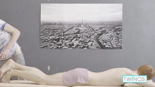 Slim Hot Redhead Micheal P Deepthroats Lucas A's Big Cock!