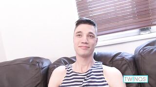 Skinny Lad Phoenix's Taken His Time Stroking And Rubbing His Dick!