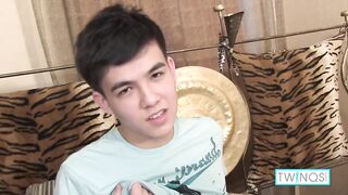 Adorable Lad Xander Masturbates His Shaved Cock & Tight Butthole!