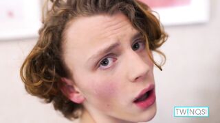 Ginger Twink Tristan Vincent Strokes His Big Cock And Cums!