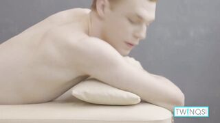 Lucas & Michael Lock The Massage Room Door & Have Hard Anal Sex!