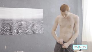 Horny Masseur Lucas Gets His Client Michael's Creampie!