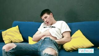 Skinny Twink George B Gets His Butt Hole Fucked By Kevin A!