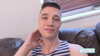 Erotic Boy Toy Phoenix Cums While Stroking His Hard Dick!
