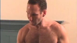 Muscular Straight Boy Brock Beats Off