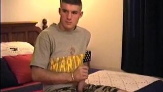 Straight Boy CJ Stroking