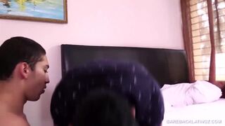 Latinos Cristian and Lalo Bareback Fuck