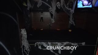 Jess ROYAN fucked raw by straight for the halloween night