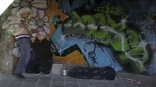 77 the blond twink FLO CARRERA fucked striaght homelesse boy