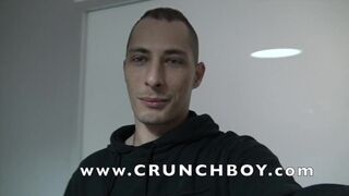 the sexy latino pornstar ANGEL CRUZ fucked barebaclk by the