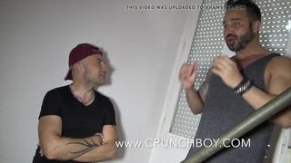 the latino ANGELO COURI fuck bareback the pornstar MArtin MA