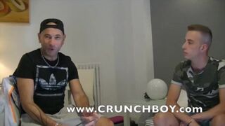 twink fucked bareback creampie by xxl cock