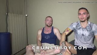 The french daddy JEFF BARAN fucked by LEO REX Bareback in PA