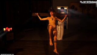 Hot young twink gets his ass fucked raw at church!