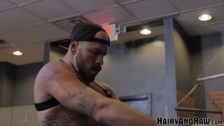 HAIRYANDRAW Burly Hunks Parker Logan And Sebastian Sax Fuck