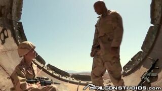 Hot Sergeant Sean Zevran Orders A Dick Suck