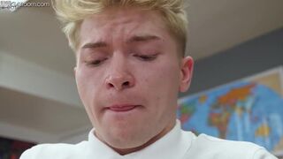 Zacc Rides His Teacher's Cock For Extra Credit