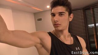 Jared in Prague - Part One Night muscles