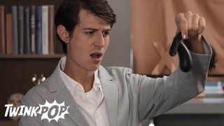 Twink - Troye Dean Sucks Luke Connors' Cock, Then Gets His Ass Licked Before He Rides His Cock