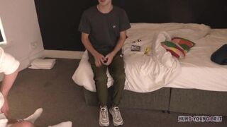 I get my nob balls deep in this real chav scally type boy, he gives great massages btw