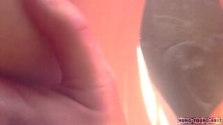 FIT LAD TIED 2 CRUCIFIXION CROSS BUKKUKE & NO PULLING OUT STRANGERS HAVE QUICK RIDE RAW