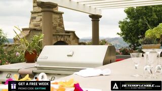 Hot - Cantine Boy Ander Wolfson Disguises As Golfer Drake Von's Girlfriend To Get Fucked