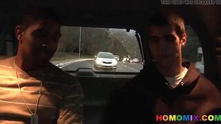 Blaze Having His First Black Cock Experience