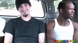 Ace London Takes Two Big Black Cocks