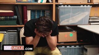 Hung Mall Cop Penetrates A Shoplifter