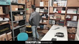 Twink - Security Guard Stuffs A Thiefs Smooth Hole