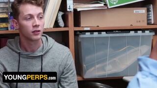 Young Twink - Naughty Little Thief Chris Abbot Dominated And Breeded By Black Officer With Big Cock