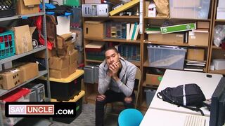 Black Male Thief Caught Shoplifting And Fucked By LP Officer