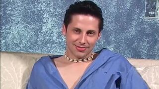 White guy sucking black cock like a champ