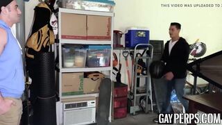 Shoplifting jock rimmed and banged raw to get out of trouble