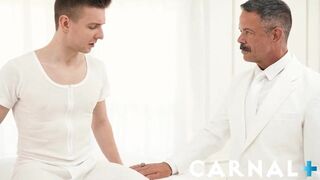 Hot Super cute twink Serg Shepard fucked by hung suited DILF