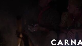 Scout Adam Snow and Ace Banner seduce two scout twinks