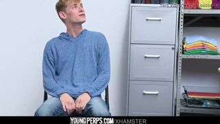 Twink-Black Security Officer Fucks A Thiefs Tight Hole