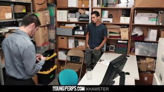 Twink - A Security Officer Buttfucks Alex Flores