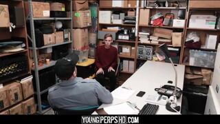 Hot Young Blonde Twink Shoplifter Fucked By Mall Cop