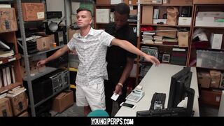 Twink - Thief Gets fucked By Black cock