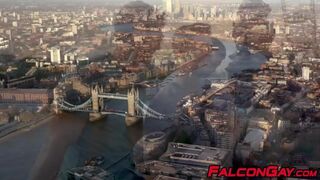 Gay jocks Colton Reece and Austin Sugar anal fuck and kiss