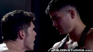 Hot Devin Franco DP'd Bareback In A Sex Club