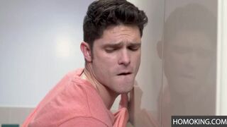 Devin Franco and Jack Hunter Fooling around at the Toilet