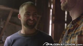 Hot - Steamy Worker Joins Gay Couple In Fuck Train