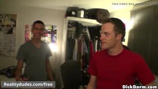 College Students Sucking Dicks Jerking Off In Dorm